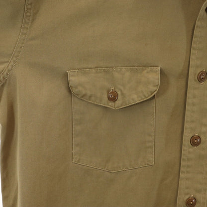 SWEETORR '40s Vintage Gusseted Long Shirt Beige