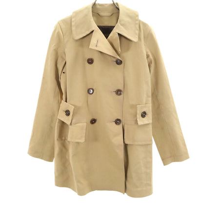 LOUIS VUITTON UK Made Trench Coat Beige Size 34