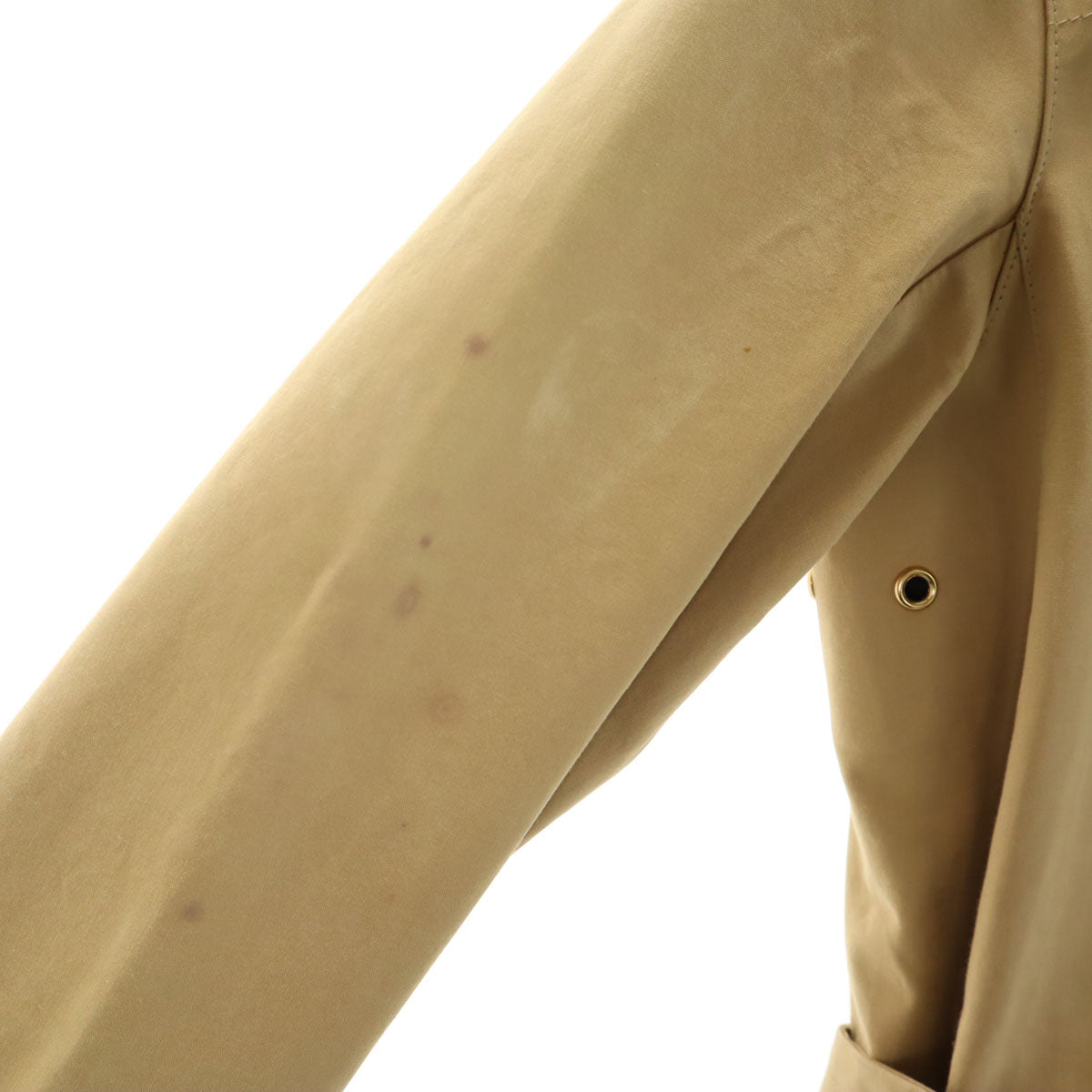 LOUIS VUITTON UK Made Trench Coat Beige Size 34