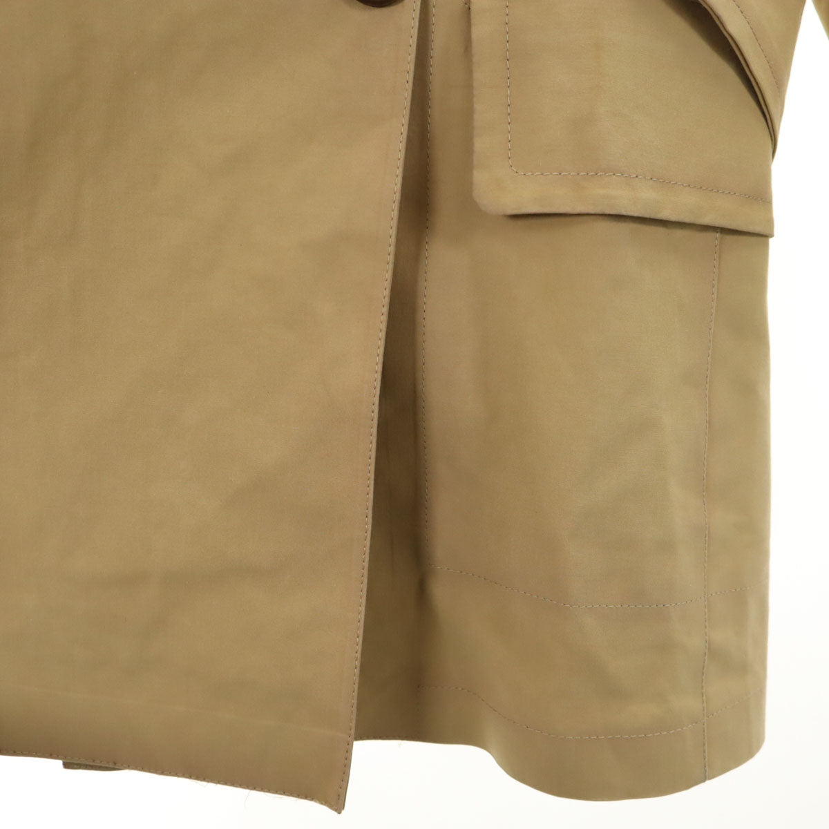 LOUIS VUITTON UK Made Trench Coat Beige Size 34
