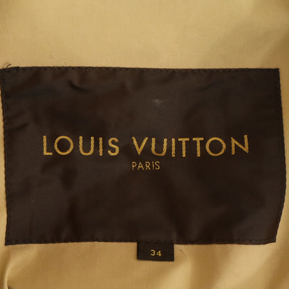 LOUIS VUITTON UK Made Trench Coat Beige Size 34