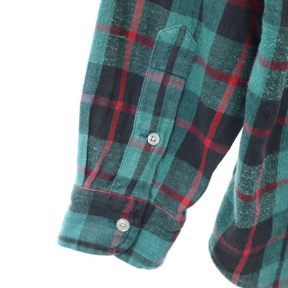 POLO COUNTRY RALPH LAUREN 80s 90s Tartan Cotton Shirt Size S