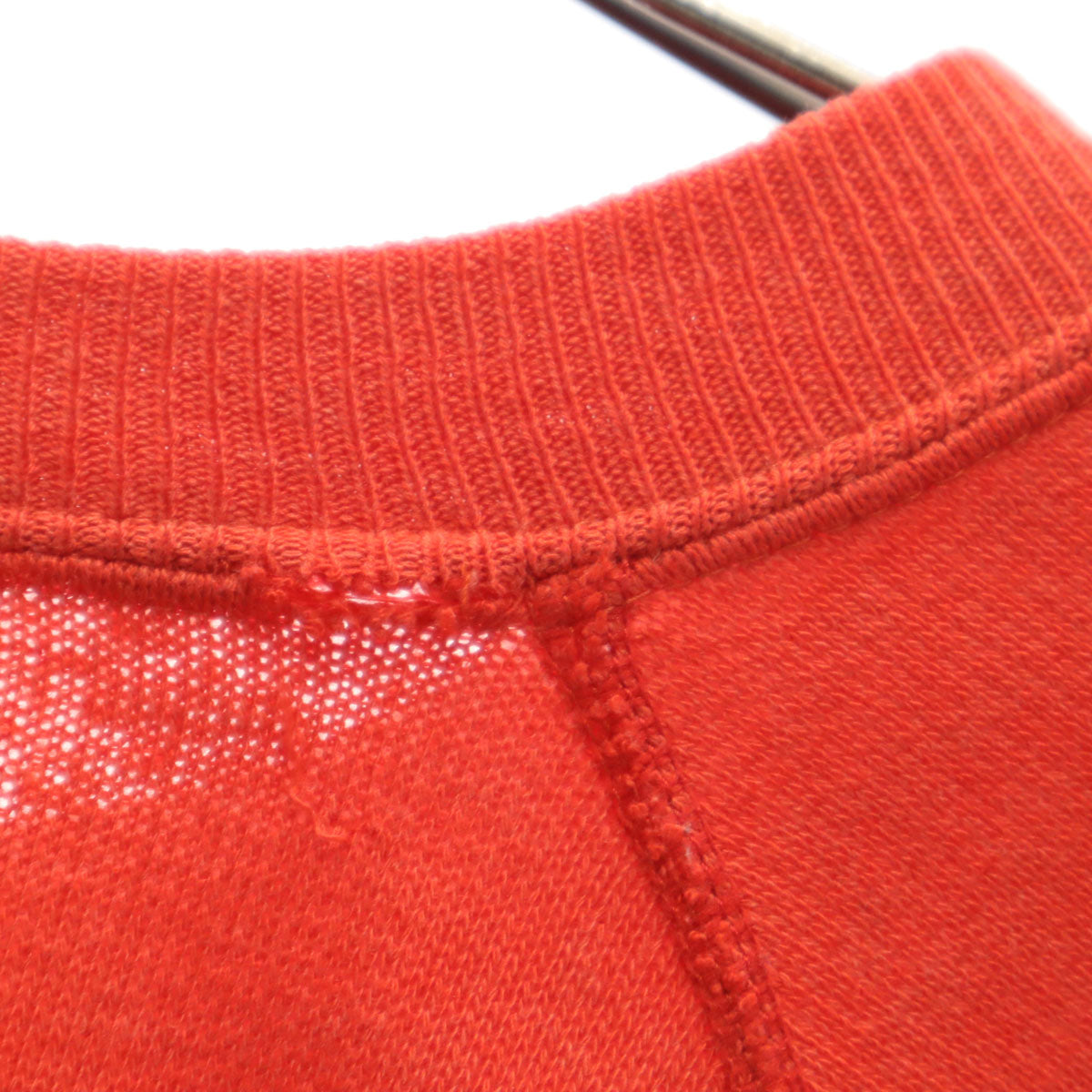 VINTAGE 80s Gaston Lagaffe Raglan Sweatshirt Red Size L