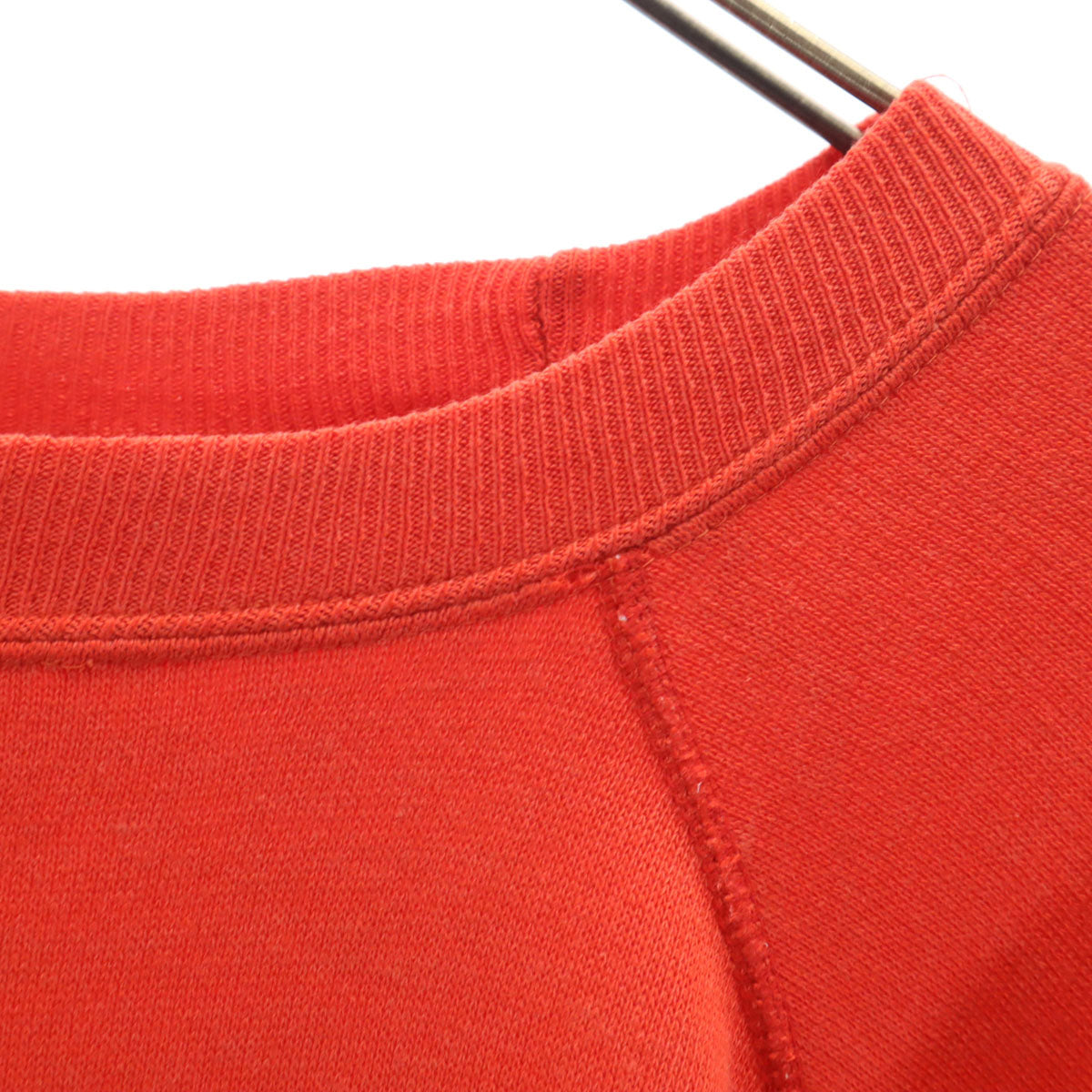 VINTAGE 80s Gaston Lagaffe Raglan Sweatshirt Red Size L