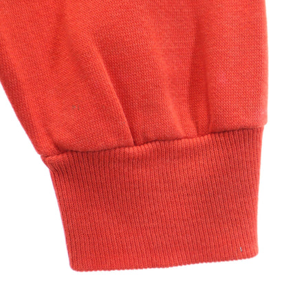 VINTAGE 80s Gaston Lagaffe Raglan Sweatshirt Red Size L