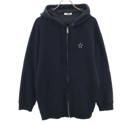 VALENTINO Italian Zip Hoodie Black Size S