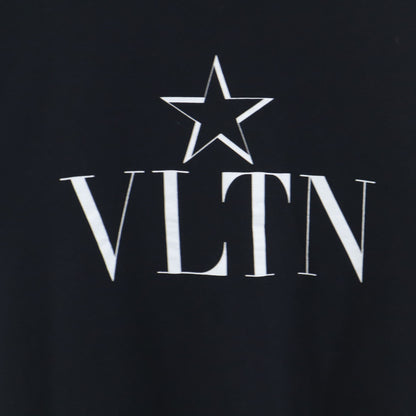 VALENTINO Italian Zip Hoodie Black Size S