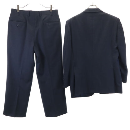Burberrys 90s Vintage Pinstripe Suit Set Black Size 94-84-165