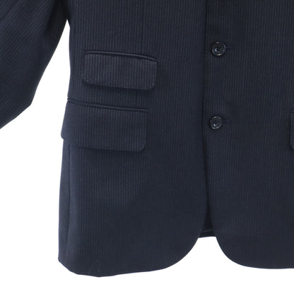 Burberrys 90s Vintage Pinstripe Suit Set Black Size 94-84-165