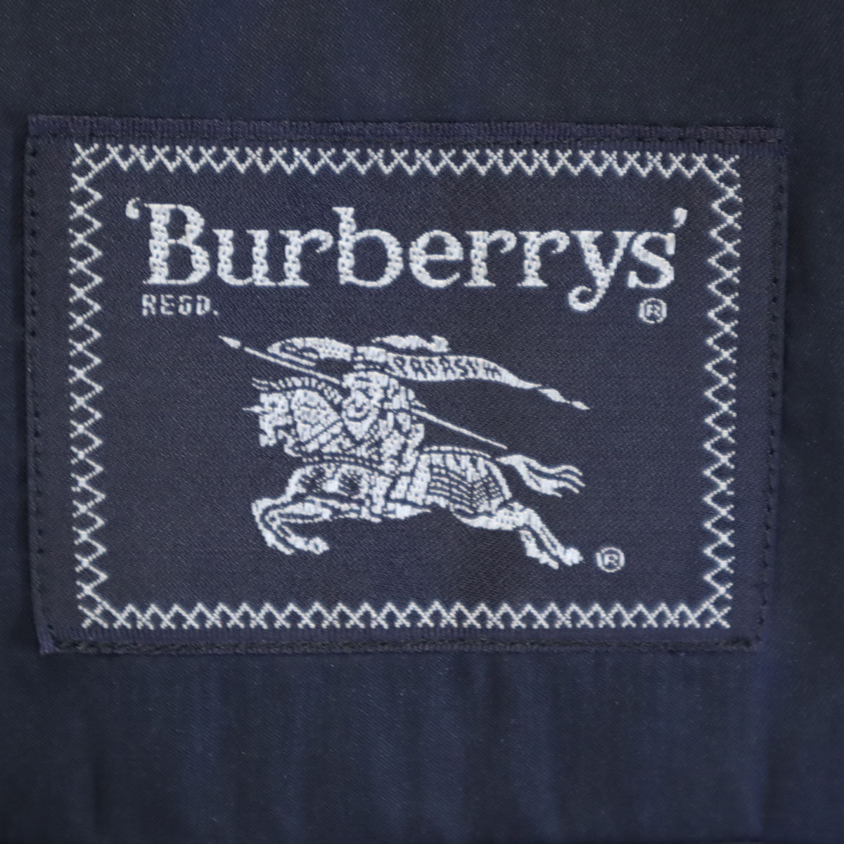 Burberrys 90s Vintage Pinstripe Suit Set Black Size 94-84-165