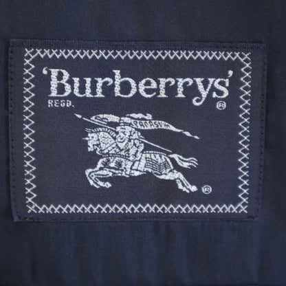 Burberrys 90s Vintage Pinstripe Suit Set Black Size 94-84-165