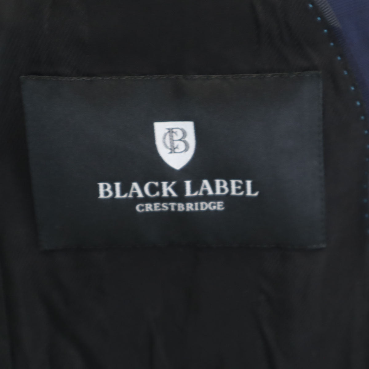 BLACK LABEL CRESTBRIDGE Navy Wool Blazer Size S