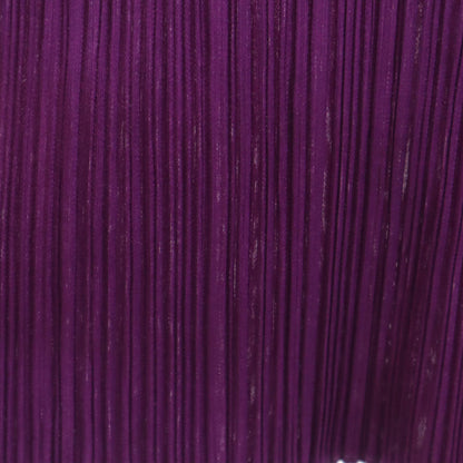PLEATS PLEASE Long Sleeve Pleated Top Purple Size JP 3