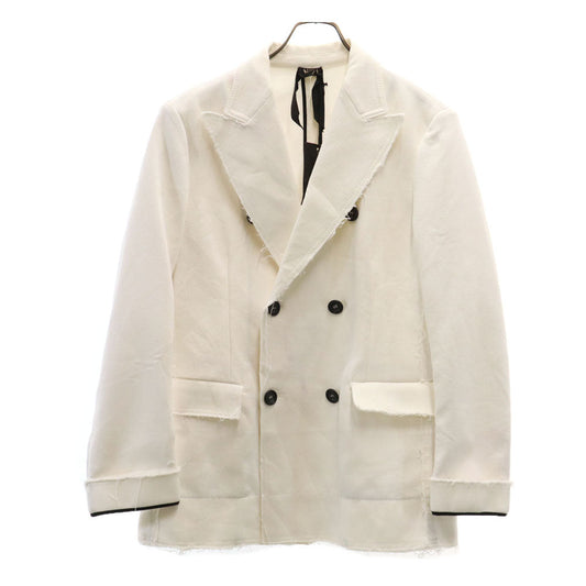 N°21 Cut-Off Peacoat White Coat Size 48