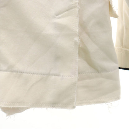 N°21 Cut-Off Peacoat White Coat Size 48