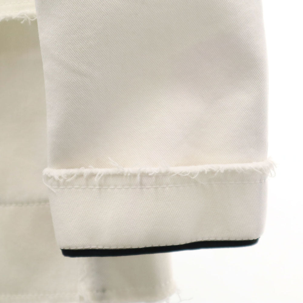 N°21 Cut-Off Peacoat White Coat Size 48