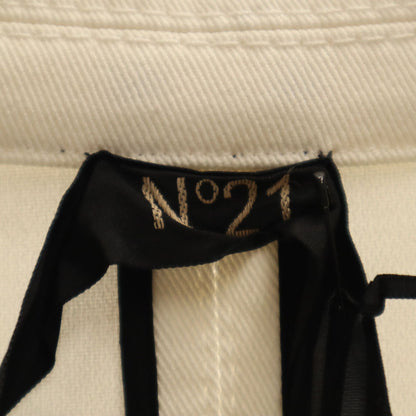 N°21 Cut-Off Peacoat White Coat Size 48