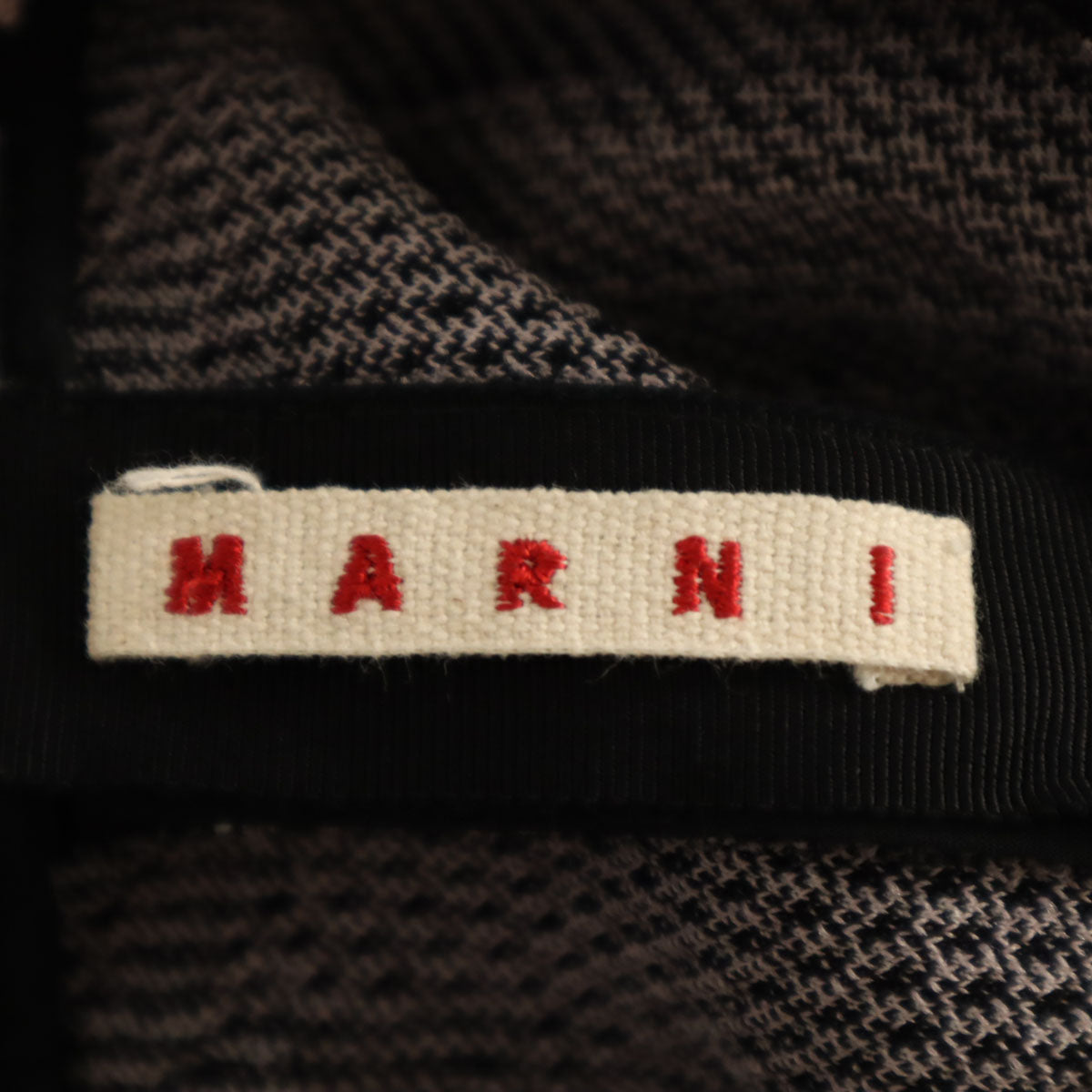 MARNI Check Pattern T-Shirt Multi Size 38