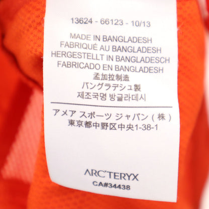 ARC'TERYX Hooded Outdoor Nylon Jacket Orange Size M