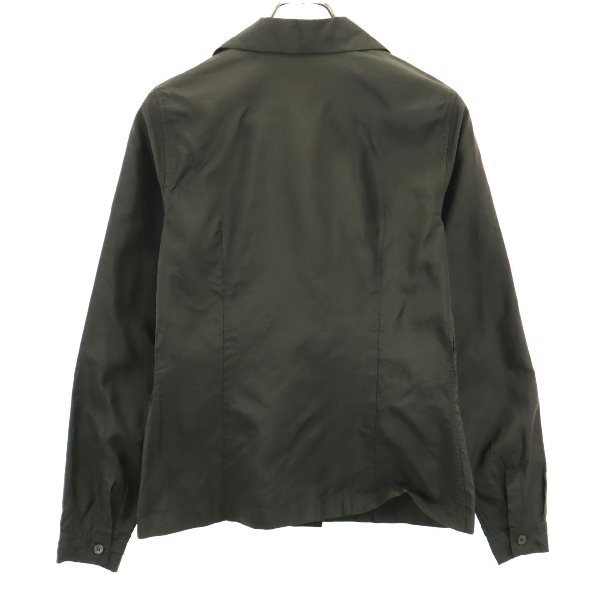 PRADA Italian Open Collar Long Sleeve Shirt Size 42