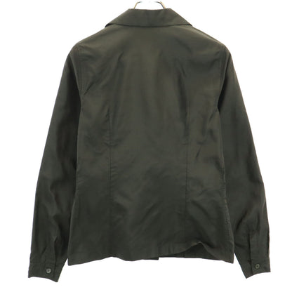 PRADA Italian Open Collar Long Sleeve Shirt Size 42