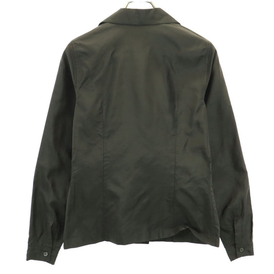 PRADA Italian Open Collar Long Sleeve Shirt Size 42
