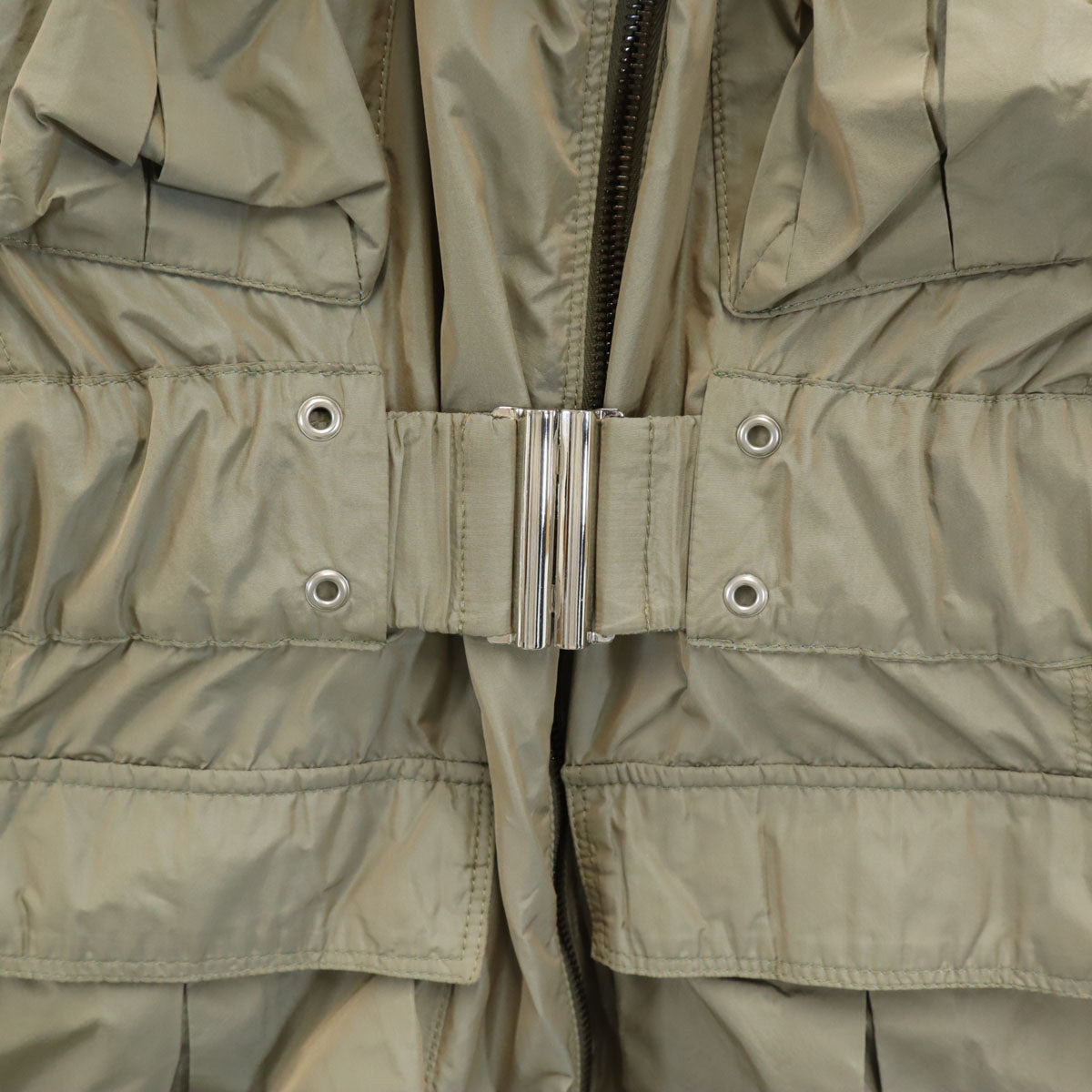 TATRAS Made in Poland Zip-Up Jacket Khaki Size 34