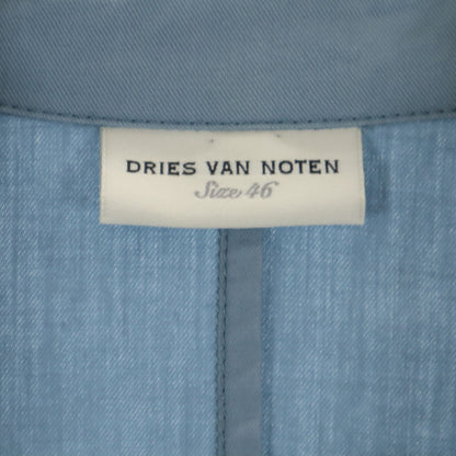DRIES VAN NOTEN Bulgarian Tailored Blazer Light Blue Size 46