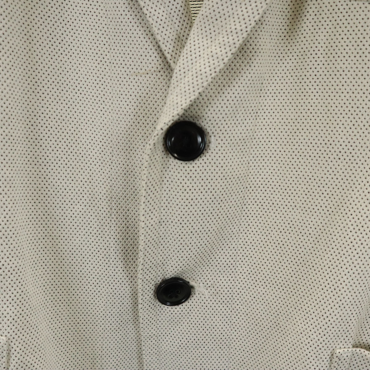DRIES VAN NOTEN Bulgarian Tailored Blazer White Size 46