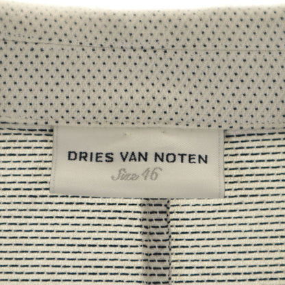 DRIES VAN NOTEN Bulgarian Tailored Blazer White Size 46