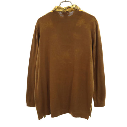 HERMES Vintage Patterned Knit Sweater Size M