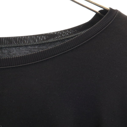 MM6 18SS Italian Long Sleeve Side Line Top Black Size S