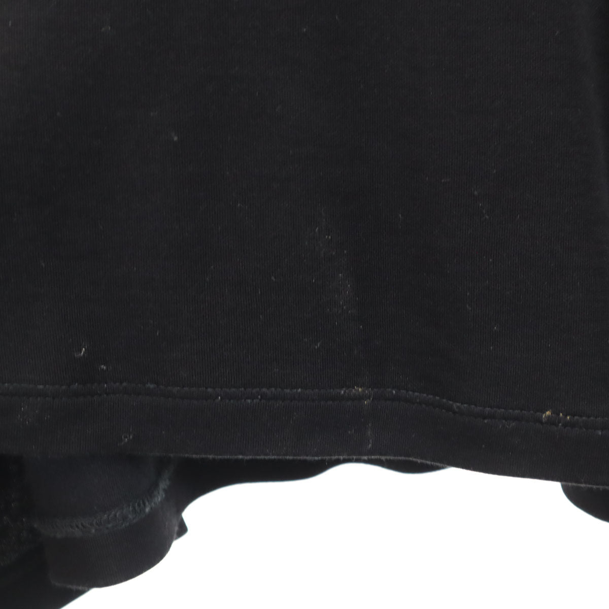 MM6 18SS Italian Long Sleeve Side Line Top Black Size S