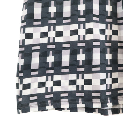 BALENCIAGA Portuguese Geometric Print T-Shirt White Size M