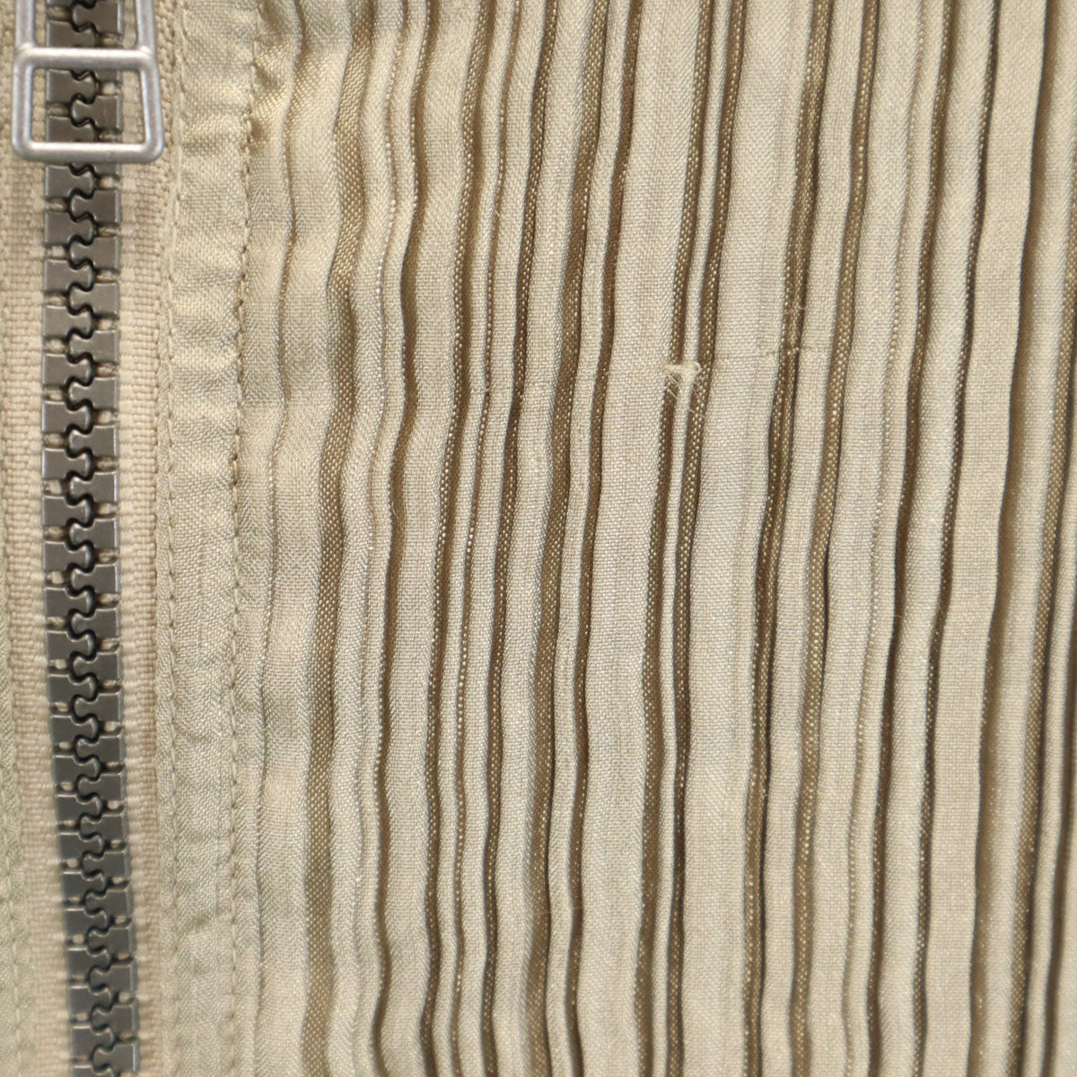 ISSEY MIYAKE MEN 90s Pleated Vest Beige Size M