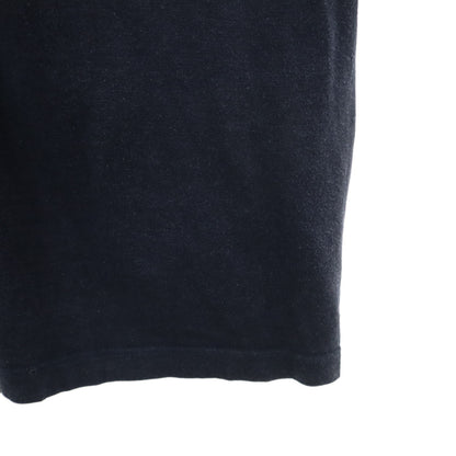 LOUIS VUITTON Silk Blend Angel Print T-Shirt Navy Size XL