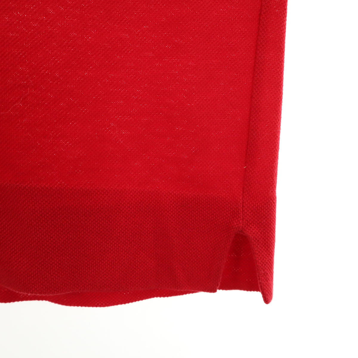GUCCI 80s Vintage Made in Italy Pique Polo Shirt Red Size M