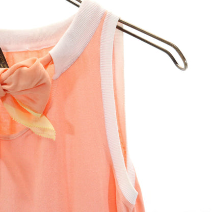 LOUIS VUITTON Italian Sleeveless Sweater Pink Size XS