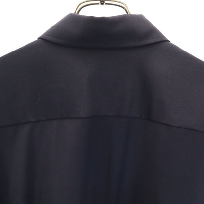 newnow Japan Wool Long Sleeve Shirt Navy Size L/M
