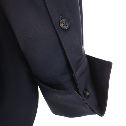 newnow Japan Wool Long Sleeve Shirt Navy Size L/M