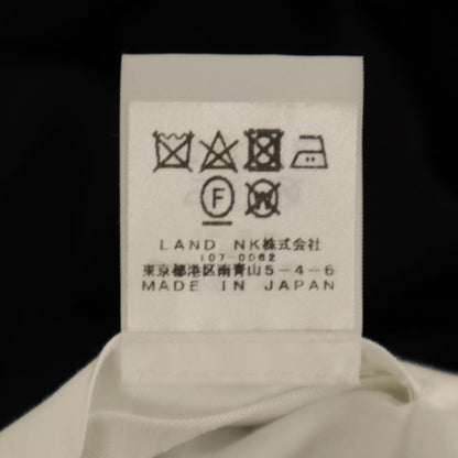 newnow Japan Wool Long Sleeve Shirt Navy Size L/M