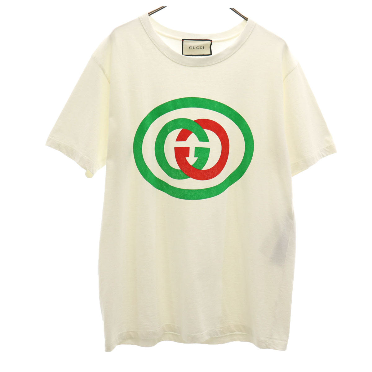 GUCCI Short Sleeve T-Shirt White Size S