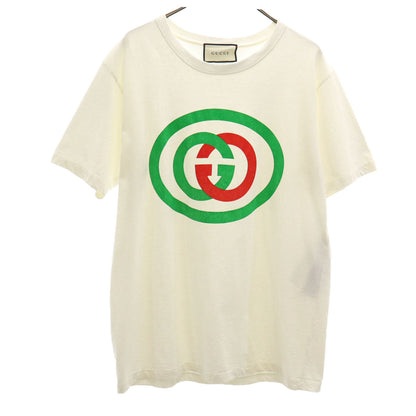 GUCCI Short Sleeve T-Shirt White Size S