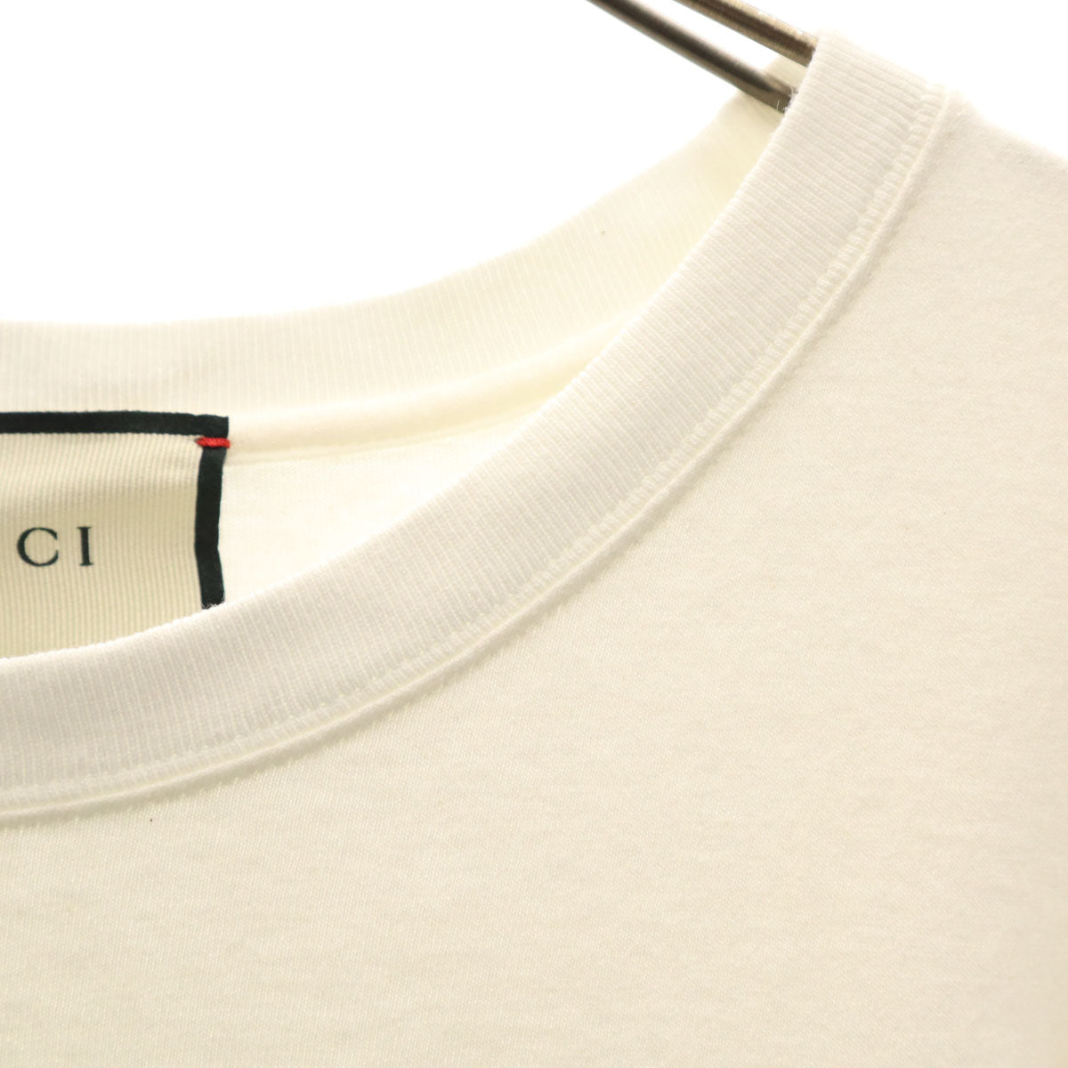 GUCCI Short Sleeve T-Shirt White Size S