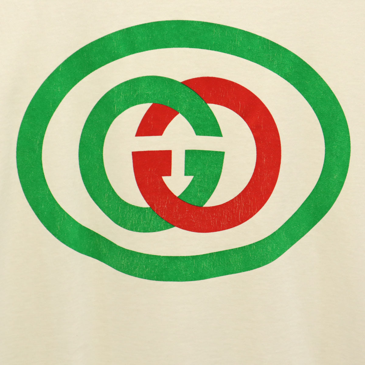 GUCCI Short Sleeve T-Shirt White Size S