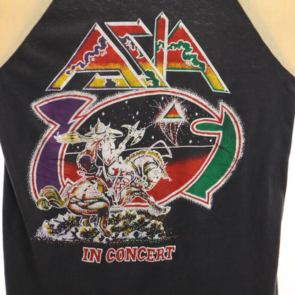 AZIA 80s Band T-Shirt Charcoal Gray
