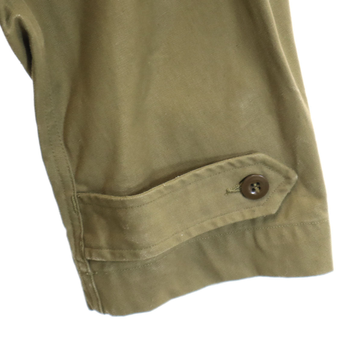 FRENCH ARMY 50s M-47 Field Jacket Khaki Size XL