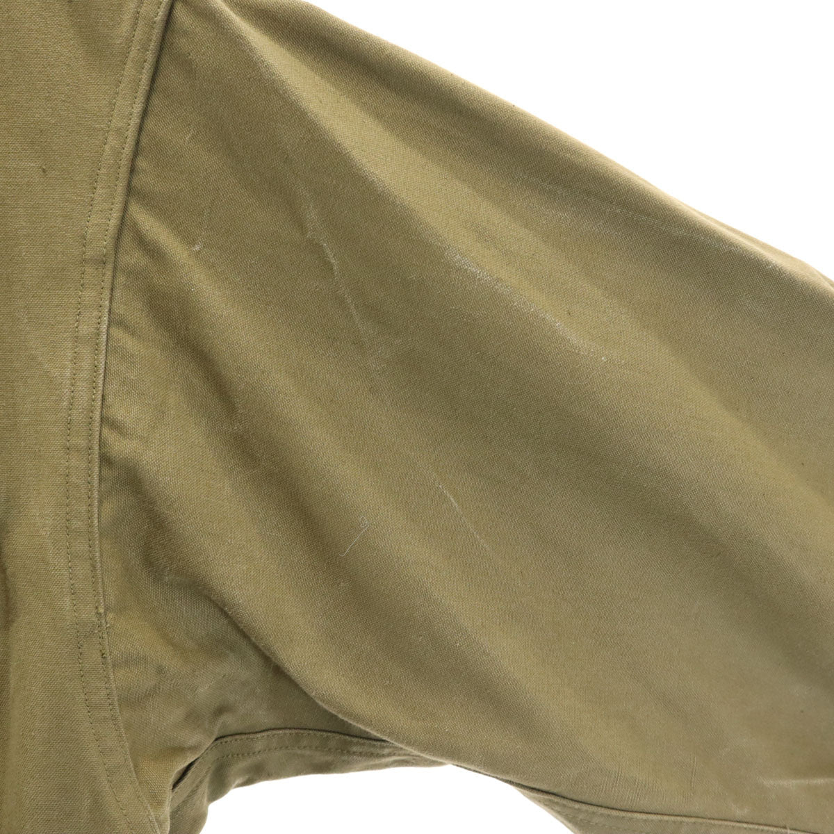 FRENCH ARMY 50s M-47 Field Jacket Khaki Size XL