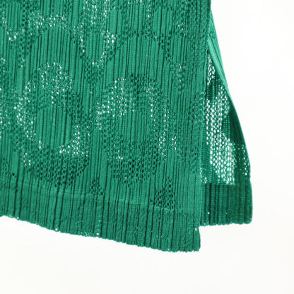 PLEATS PLEASE Japan All-Over Pleated Top Green Size 4