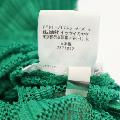 PLEATS PLEASE Japan All-Over Pleated Top Green Size 4